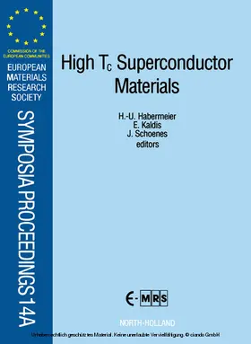 Kaldis / Schoenes / Habermeier |  High Tc Superconductor Materials | eBook | Sack Fachmedien