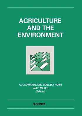 Edwards / Wali / Horn |  Agriculture and the Environment | eBook | Sack Fachmedien