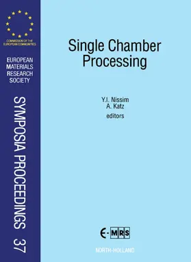 Nissim / Katz |  Single Chamber Processing | eBook | Sack Fachmedien