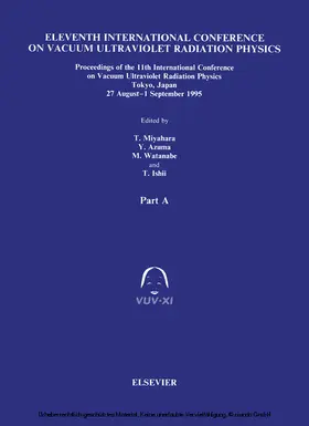 Miyahara / Azuma / Watanabe |  Proceedings of the 11th International Conference on Vacuum Ultraviolet Radiation Physics | eBook | Sack Fachmedien