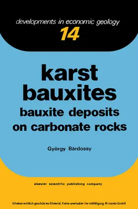 Bárdossy |  Karst Bauxites | eBook | Sack Fachmedien
