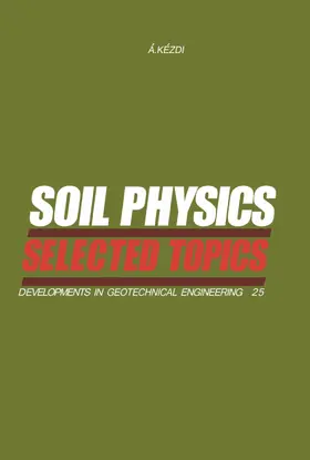 Kézdi |  Soil Physics | eBook | Sack Fachmedien