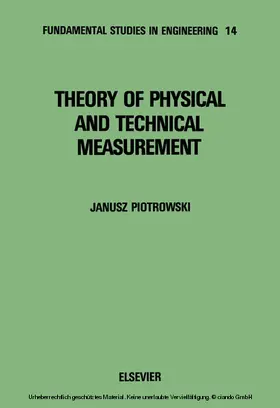Piotrowski |  Theory of Physical and Technical Measurement | eBook | Sack Fachmedien