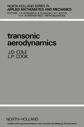 Cole / Cook |  Transonic Aerodynamics | eBook | Sack Fachmedien