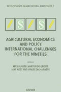 Burger / Post / Zachariasse |  Agricultural Economics and Policy: International Challenges for the Nineties | eBook | Sack Fachmedien
