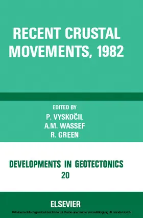 Vyskocil / Wassef / Green |  Recent Crustal Movements, 1982 | eBook | Sack Fachmedien