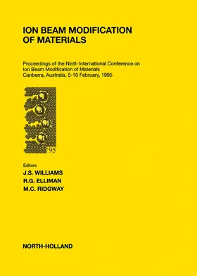 Williams / Elliman / Ridgway |  Ion Beam Modification of Materials | eBook | Sack Fachmedien