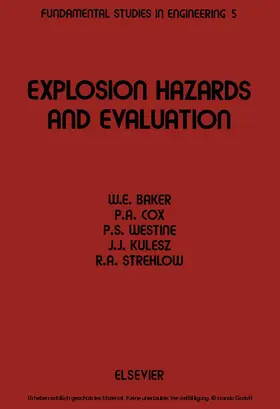 Baker / Cox / Kulesz |  Explosion Hazards and Evaluation | eBook | Sack Fachmedien