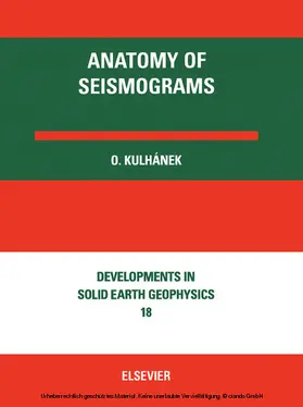 Kulhánek |  Anatomy of Seismograms | eBook | Sack Fachmedien