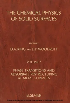 King / Woodruff |  Phase Transitions and Adsorbate Restructuring at Metal Surface | eBook | Sack Fachmedien