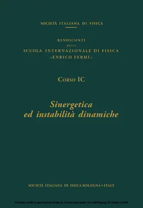 Caglioti / Lugiato / Haken |  Synergetics and Dynamic Instabilities | eBook | Sack Fachmedien