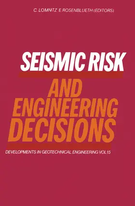 Lomnitz |  Seismic Risk and Engineering Decisions | eBook | Sack Fachmedien