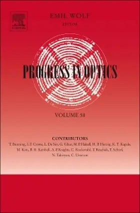 Progress in Optics | Buch | 978-0-444-62644-8 | sack.de