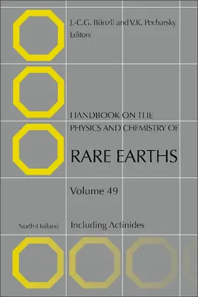 Bunzli |  Handbook on the Physics and Chemistry of Rare Earths | Buch |  Sack Fachmedien