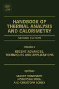 Vyazovkin / Koga / Schick |  Handbook of Thermal Analysis and Calorimetry | eBook | Sack Fachmedien