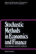 Malliaris / Brock |  Stochastic Methods in Economics and Finance | Buch |  Sack Fachmedien
