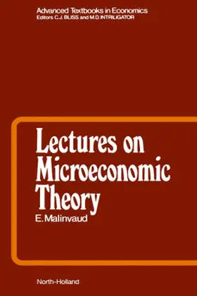 Malinvaud |  Lectures on Microeconomic Theory | Buch |  Sack Fachmedien