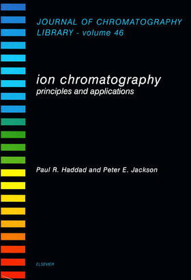 Ion Chromatography | Buch | 978-0-444-88232-5 | sack.de