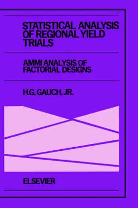 Gauch Jr. |  Statistical Analysis of Regional Yield Trials | Buch |  Sack Fachmedien