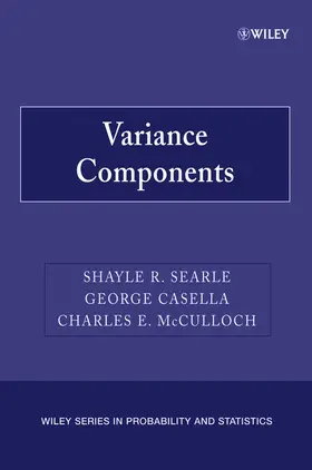 Searle / Casella / McCulloch | Variance Components | Buch | 978-0-470-00959-8 | sack.de