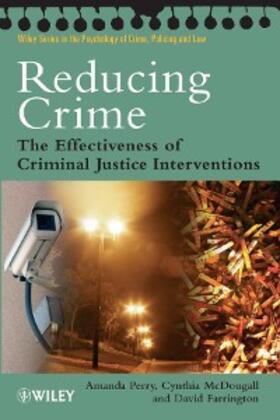 Perry / McDougall / Farrington |  Reducing Crime | eBook | Sack Fachmedien