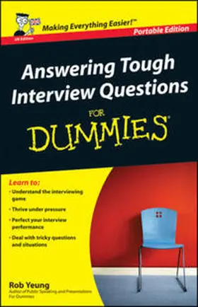 Yeung |  Answering Tough Interview Questions for Dummies | eBook | Sack Fachmedien
