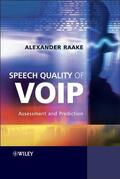 Raake |  Speech Quality of Voip | Buch |  Sack Fachmedien