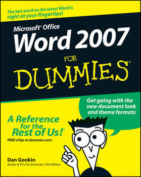Gookin | MS OFFICE WORD 2007 FOR DUMMIE | Buch | 978-0-470-03658-7 | sack.de