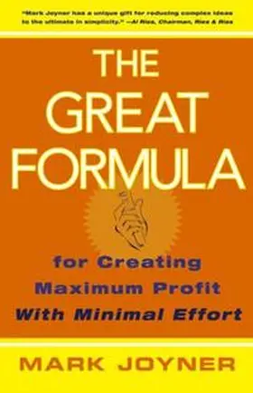 Joyner |  The Great Formula | eBook | Sack Fachmedien
