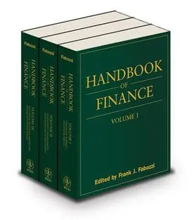 Fabozzi |  Handbook of Finance, Set | Buch |  Sack Fachmedien