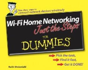 Underdahl | Wi-Fi Home Networking Just the Steps For Dummies | E-Book | sack.de