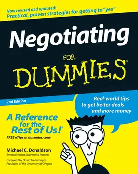 Donaldson |  Negotiating For Dummies | Buch |  Sack Fachmedien
