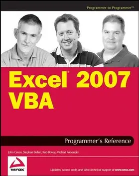 Green / Bullen / Bovey |  Excel 2007 VBA Programmer's Reference | Buch |  Sack Fachmedien