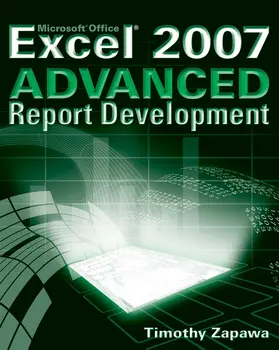 Zapawa |  Excel 2007 Advanced Report Development | Buch |  Sack Fachmedien