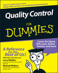Webber / Wallace |  Quality Control for Dummies | Buch |  Sack Fachmedien