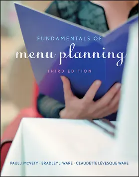 McVety / Ware / Lévesque Ware |  Fundamentals of Menu Planning | Buch |  Sack Fachmedien