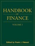 Fabozzi |  Handbook of Finance | Buch |  Sack Fachmedien
