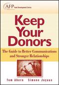 Ahern / Joyaux |  Keep Your Donors | Buch |  Sack Fachmedien