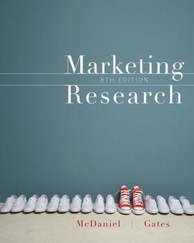McDaniel |  Marketing Research | Buch |  Sack Fachmedien