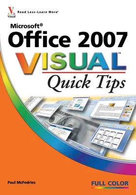 McFedries |  Microsoft Office 2007 Visual Quick Tips | Buch |  Sack Fachmedien