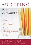 Pickett |  Pickett, K: Auditing for Managers | Buch |  Sack Fachmedien