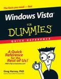 Harvey |  Windows Vista For Dummies Quick Reference | eBook | Sack Fachmedien