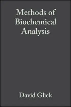 Glick |  Methods of Biochemical Analysis, Volume 31 | eBook | Sack Fachmedien