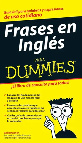 Brenner |  Frases En Inglés Para Dummies | Buch |  Sack Fachmedien
