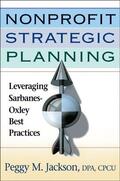 Jackson |  Nonprofit Strategic Planning | Buch |  Sack Fachmedien