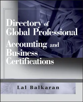 Balkaran |  Directory of Global Professional Accounting and Business Certifications | Buch |  Sack Fachmedien