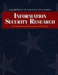 Deptartment of Defense / Wang / King |  Department of Defense Sponsored Information Security Research | eBook | Sack Fachmedien