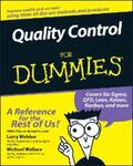 Webber / Wallace |  Quality Control for Dummies | eBook | Sack Fachmedien