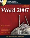 Tyson |  Microsoft Word 2007 Bible | eBook | Sack Fachmedien