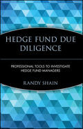 Shain |  Hedge Fund Due Diligence | Buch |  Sack Fachmedien